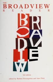 Tapa de The Broadview reader
