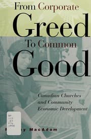 Tapa de From corporate greed to common good
