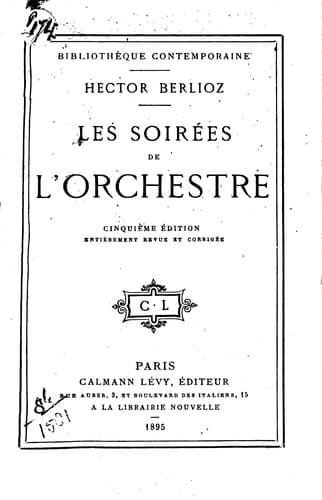 Tapa de Les soirées de l'orchestre