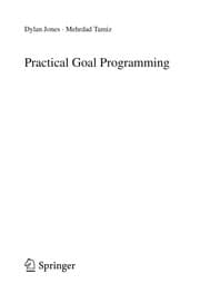 Tapa de Practical goal programming