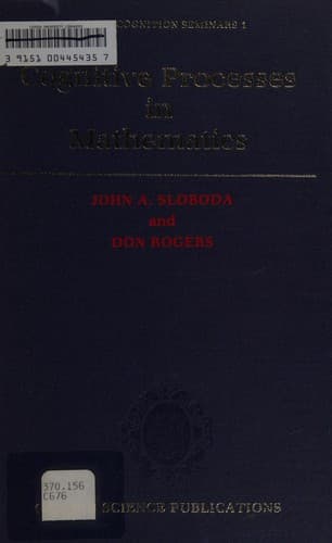 Tapa de Cognitive processes in mathematics