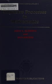 Tapa de Cognitive processes in mathematics
