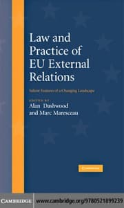 Tapa de Law and practice of EU external relations