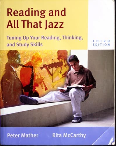Tapa de Reading and all that jazz
