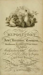Tapa de The Repository of arts, literature, commerce, manufactures, fashions and politics