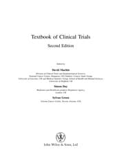 Tapa de Textbook of clinical trials