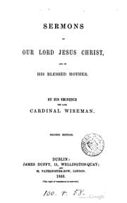 Tapa de Sermons on our Lord Jesus Christ