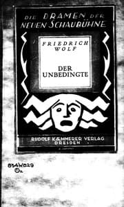Tapa de Der Unbedingte
