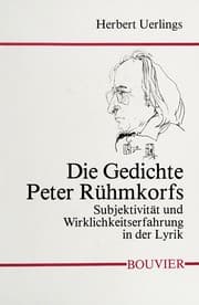 Tapa de Die Gedichte Peter Rühmkorfs
