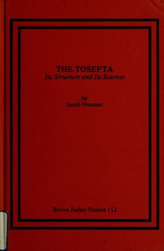 Tapa de The Tosefta