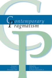 Tapa de Contemporary pragmatism