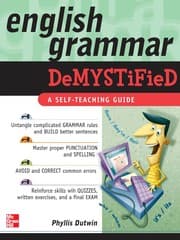 Tapa de English grammar demystified
