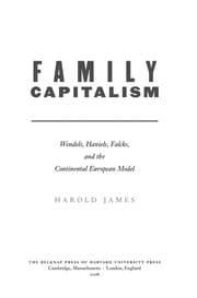Tapa de Family capitalism