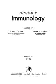 Tapa de Advances in immunology