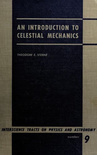 Tapa de An introduction to celestial mechanics