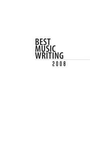 Tapa de Best music writing 2008