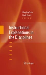 Tapa de Instructional explanations in the disciplines