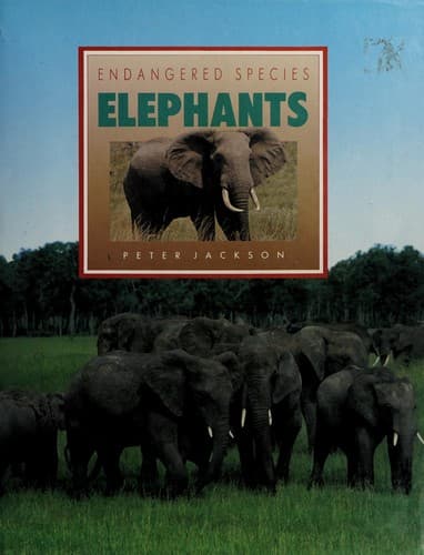 Tapa de Elephants (Endangered Species)