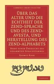 Tapa de U ber das Alter und die Echtheit der Zend-Sprache und des Zend-Avesta und Herstellung des Zend-Alphabets