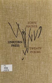 Tapa de Twenty poems