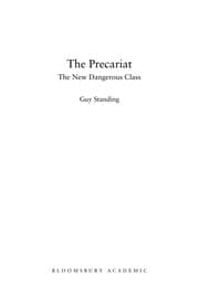 Tapa de The precariat