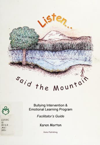 Tapa de Listen-- said the mountain