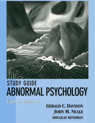 Tapa de Abnormal psychology