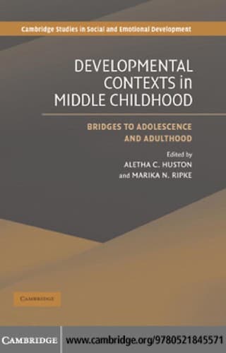 Tapa de Development contexts in middle childhood