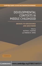 Tapa de Development contexts in middle childhood