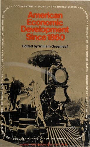 Tapa de American economic development since 1860