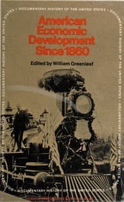Tapa de American economic development since 1860
