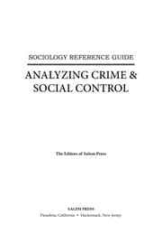 Tapa de Sociology reference guide