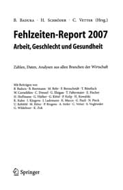 Tapa de Fehlzeiten-Report 2007
