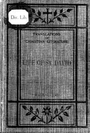 Tapa de Life of St. David