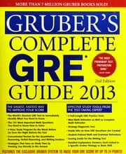 Tapa de Gruber's complete GRE guide 2013