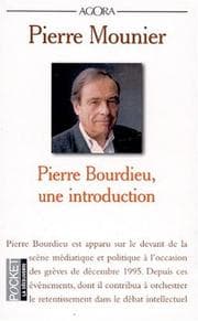 Tapa de Pierre Bourdieu, une introduction