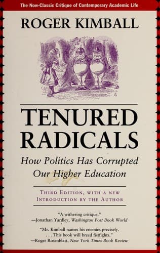 Tapa de Tenured radicals