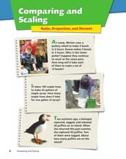 Tapa de Comparing and scaling