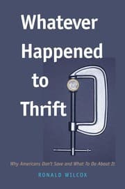 Tapa de Whatever happened to thrift?