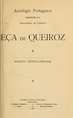 Tapa de Eça de Queiroz