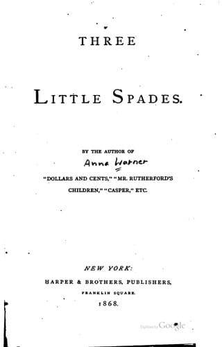 Tapa de Three little spades