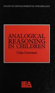 Tapa de Analogical reasoning in children