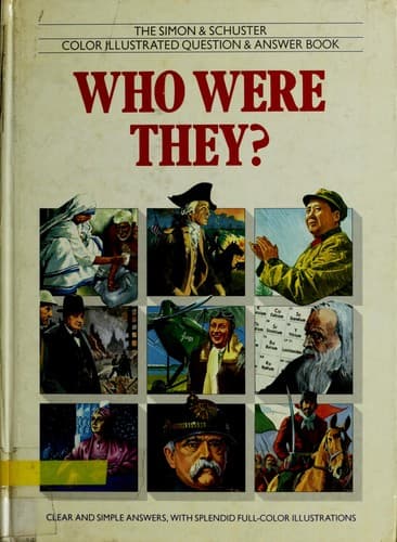 Tapa de Who Were They?