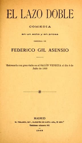 Tapa de El lazo doble