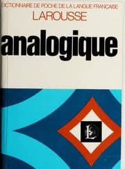 Tapa de Nouveau dictionnaire analogique
