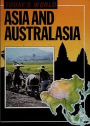 Tapa de Asia and Australia (Today's World)
