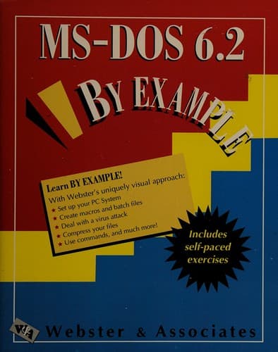 Tapa de MS-DOS 6.2 by Example