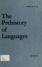 Tapa de The prehistory of languages