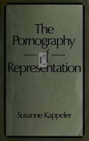 Tapa de The pornography of representation