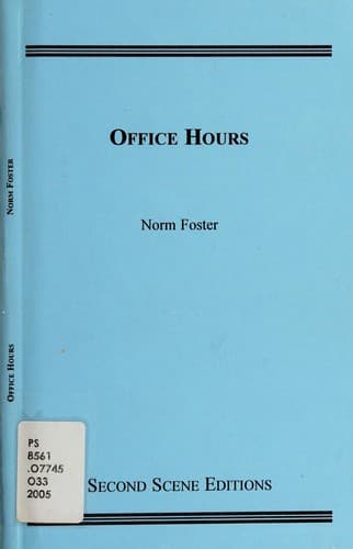 Tapa de Office hours